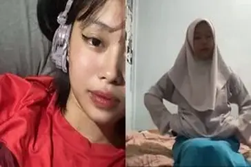 Ukhti Hijab Salwa Cantik Pasrah Goyang Kasur